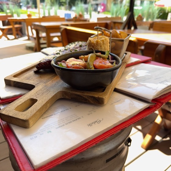 Żeberka, zdjęcie z karty Green Pub Sjesta użyte do skanu 3D